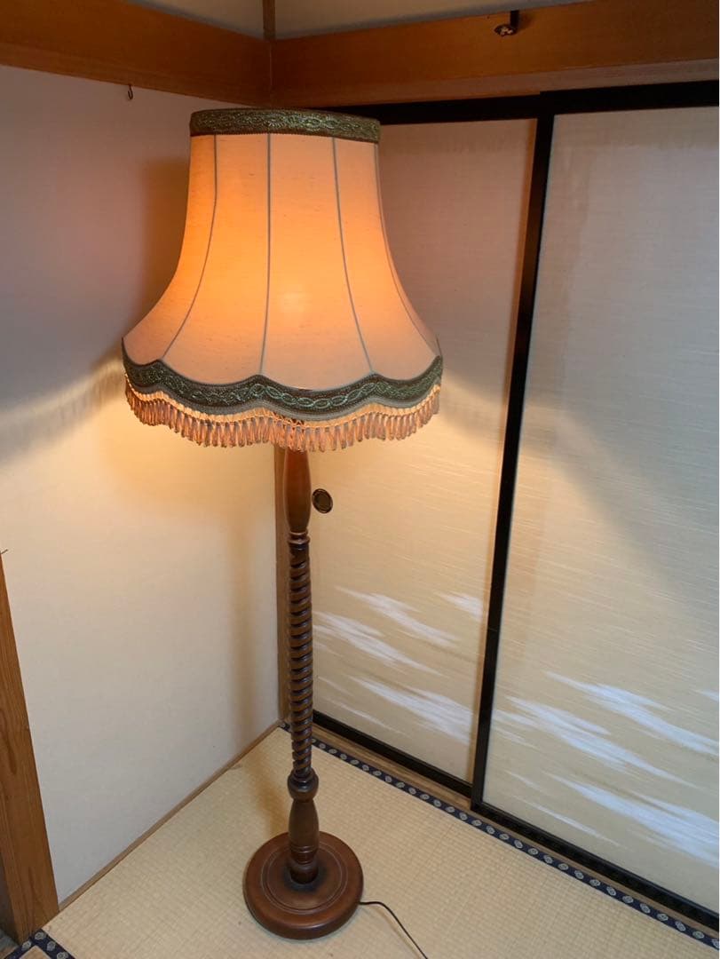 美品　アンティーク　クラシックフロアスタンド 約170cm