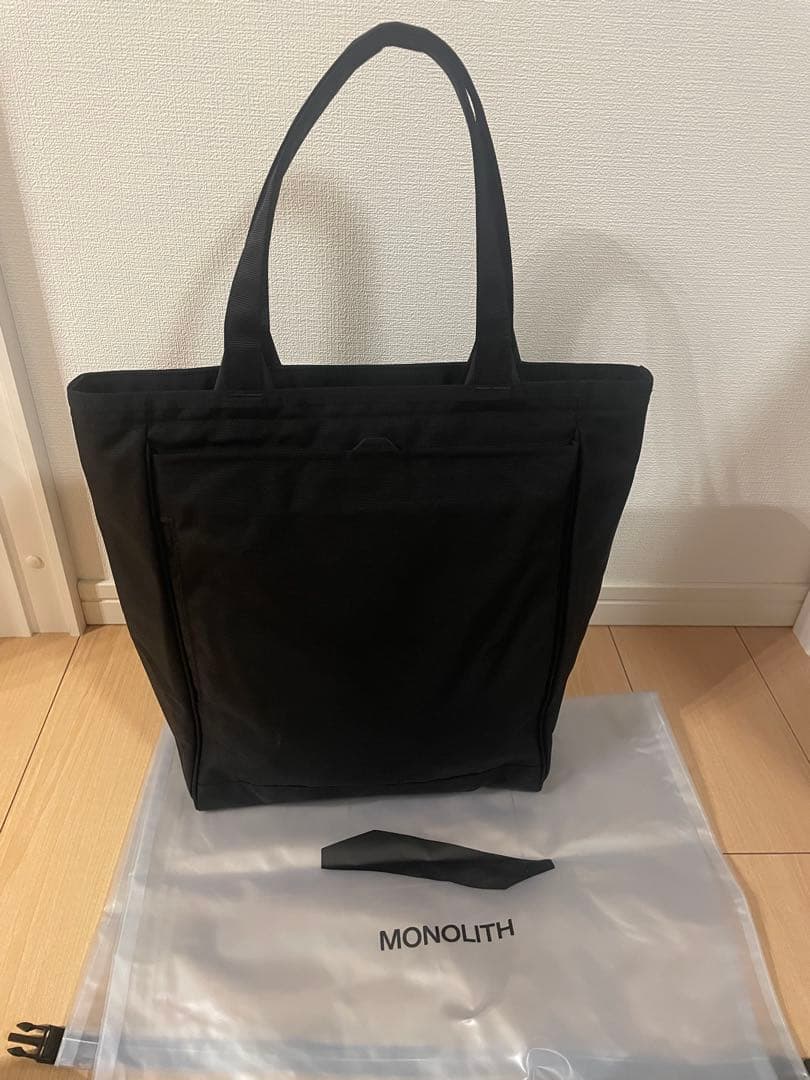 【ほぼ未使用】MONOLITH トートバッグ OFFICE SOLID M