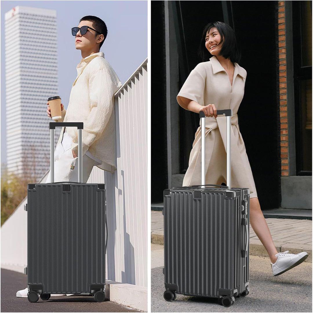 フォロー割適用済み☘️スーツケース 95リットル☘️超軽量 多機能 USBポート