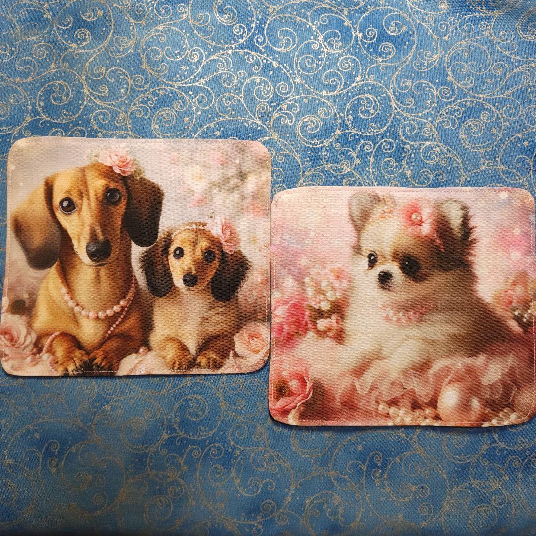 ★CHIYO★　ハンカチ　ワンコさん柄　22枚