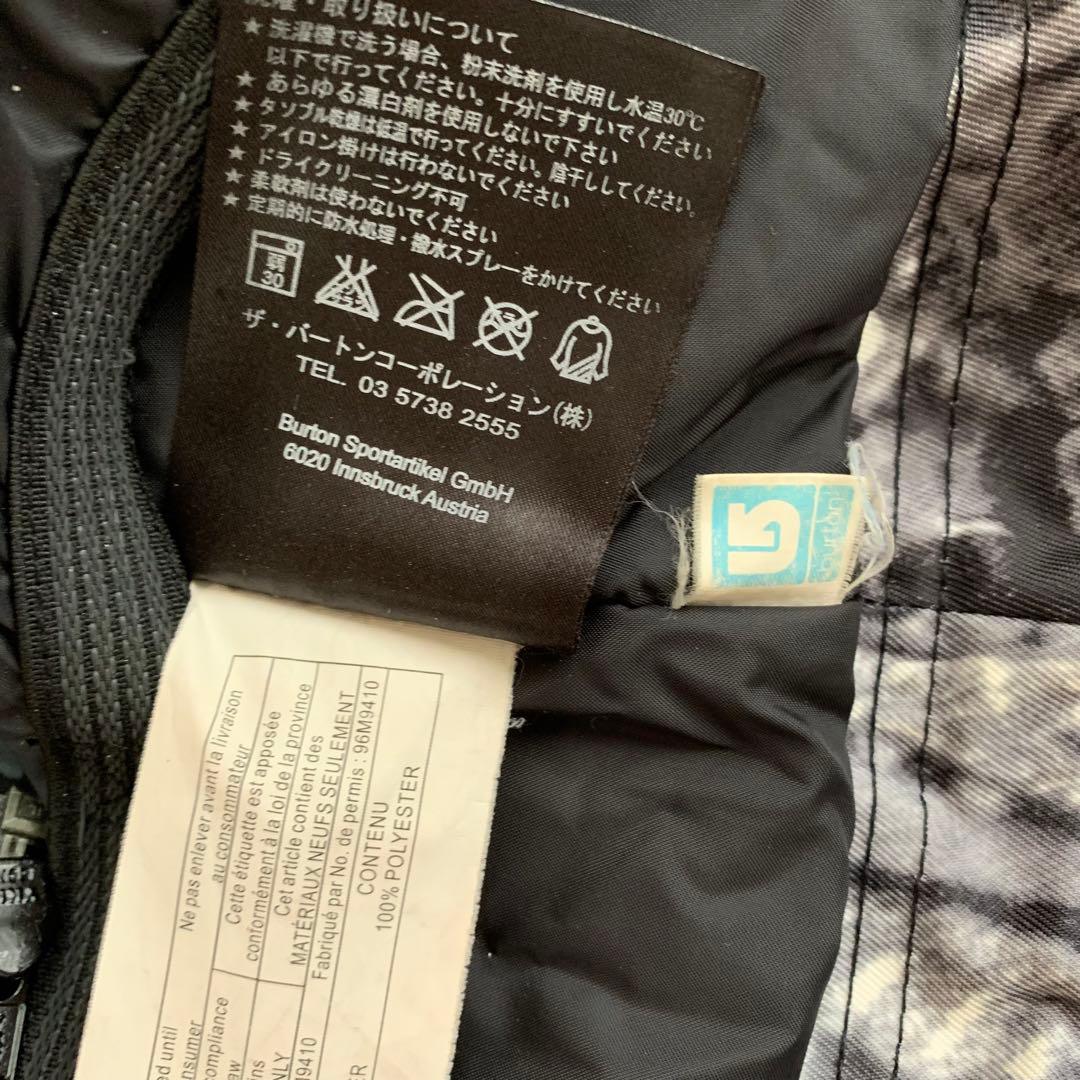 美品　訳アリ　裏地もこもこ！バートン　BURTON スノボウェア　スキーウェア