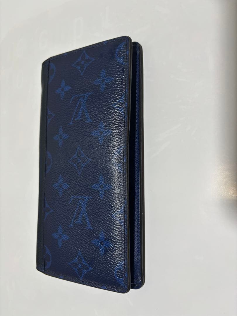 S*✨様 ルイヴィトン タイガラマ ポルトフォイユ ブラザ 長財布 青 ブルー