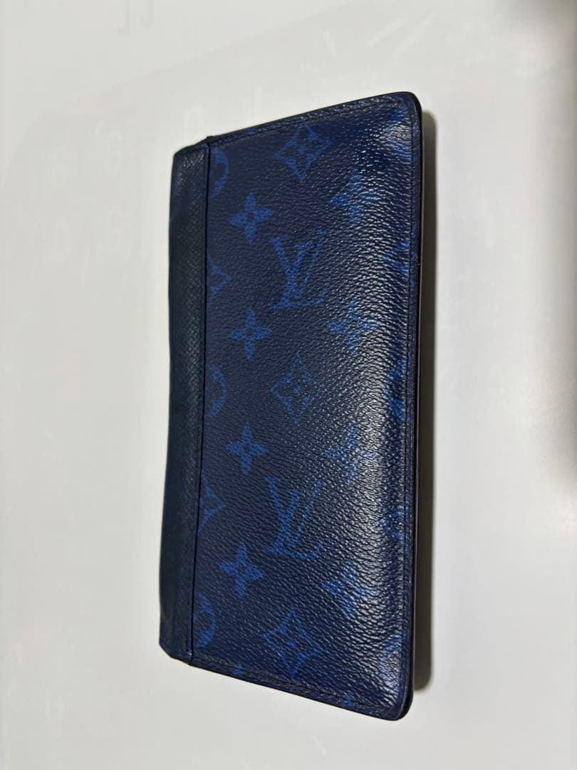 S*✨様 ルイヴィトン タイガラマ ポルトフォイユ ブラザ 長財布 青 ブルー