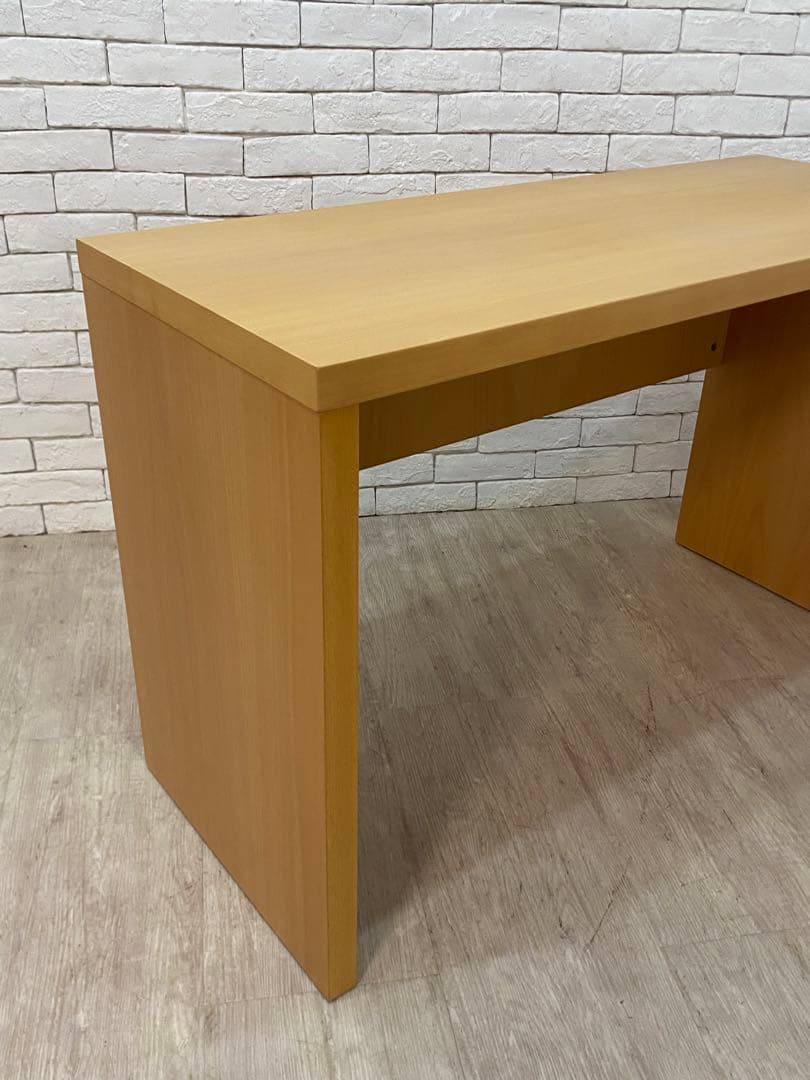 【東京都内23区配送無料】MUJI 無印　デスク　机　木製 学習　書斎　事務所