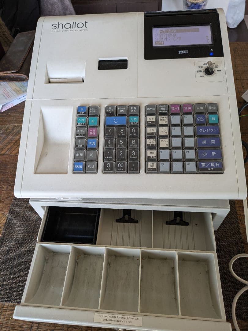 TEC MA-700 レジスター ホワイト