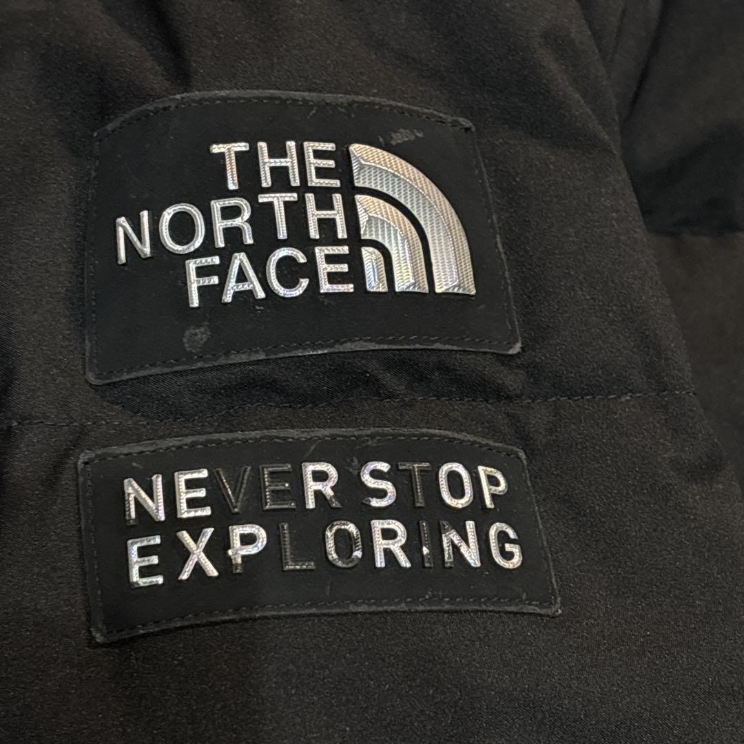 ノースフェイス ダウンジャケット 黒 L ※155、