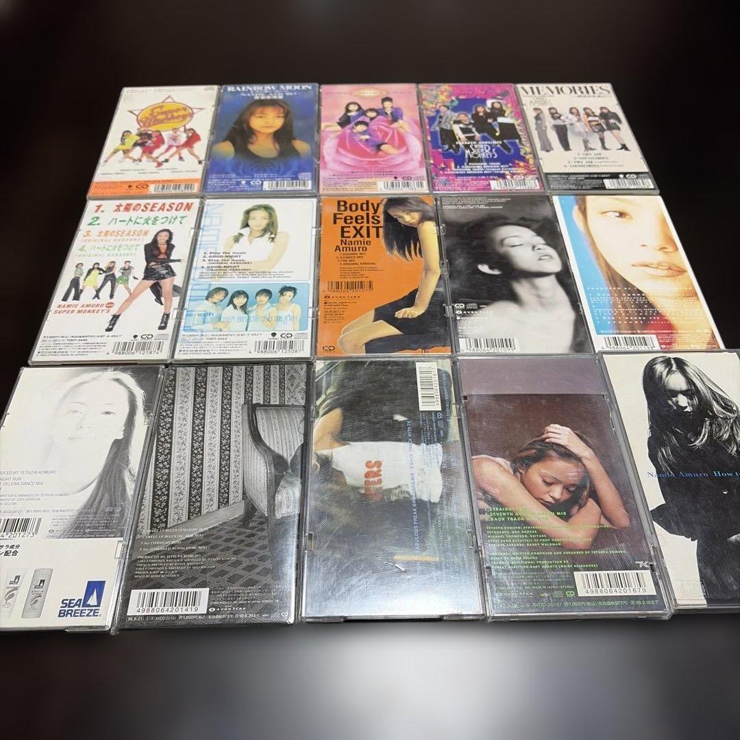 安室奈美恵 シングルCD 8cm 15枚　アルバム4枚セット 初期〜90年代
