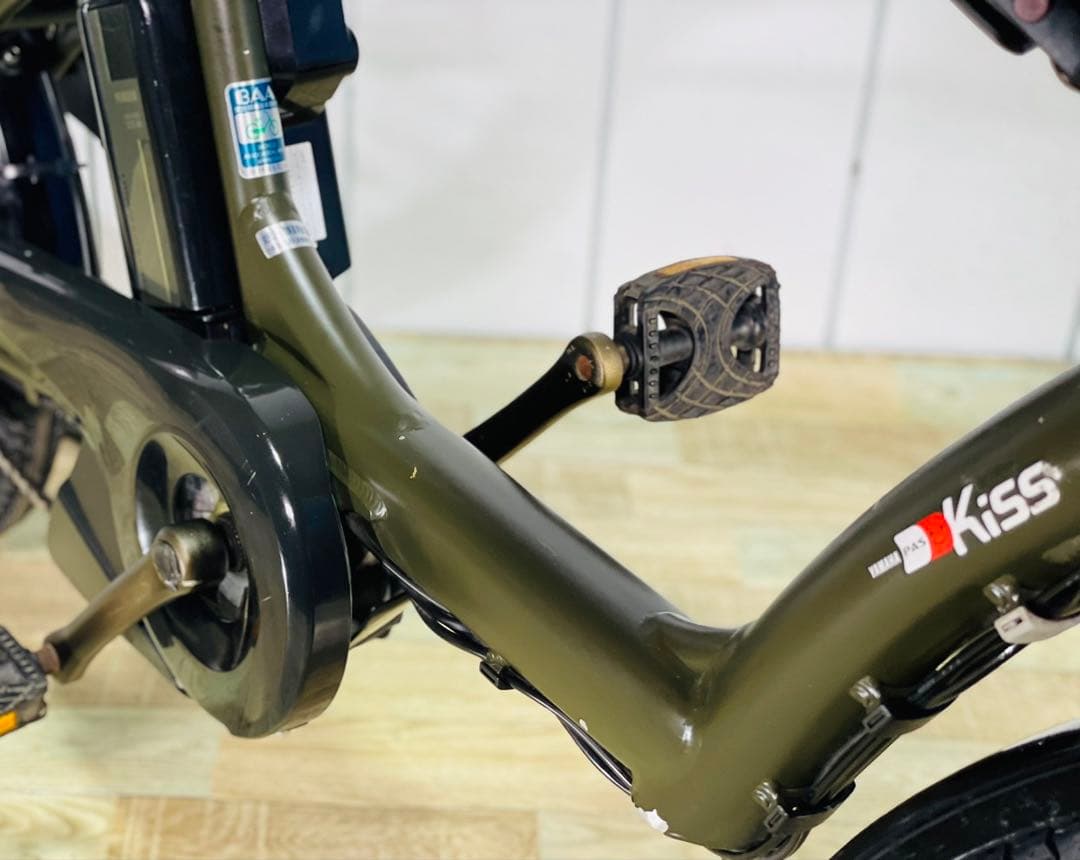 2787ヤマハ12.3アンペア3人乗り対応20インチ子供乗せ　電動アシスト自転車