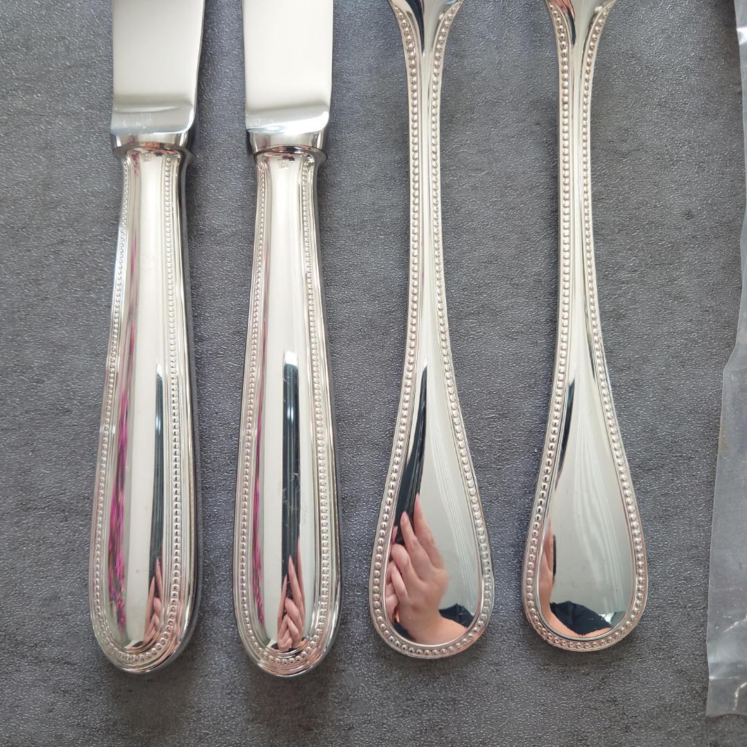 美品 クリストフル パール テーブルサイズ 未開封含む 6点