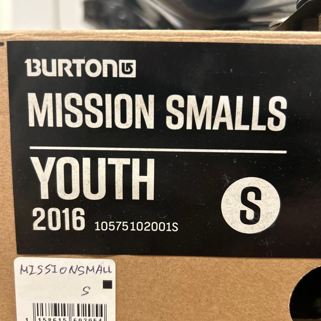 BURTON MISSION SMALLS YOUTH ビンディング　2016
