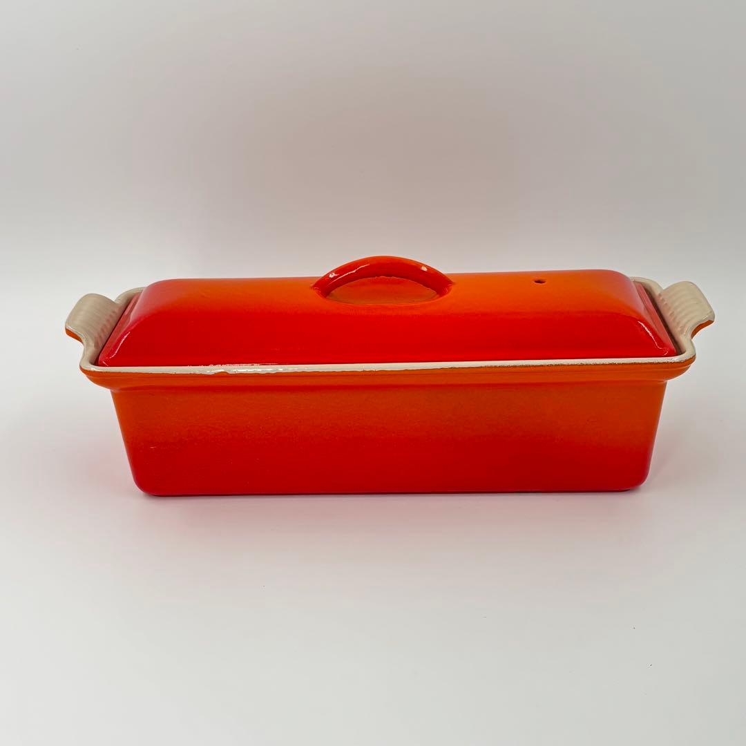LE CREUSET ル・クルーゼ テリーヌ 28cm オレンジ　廃盤品