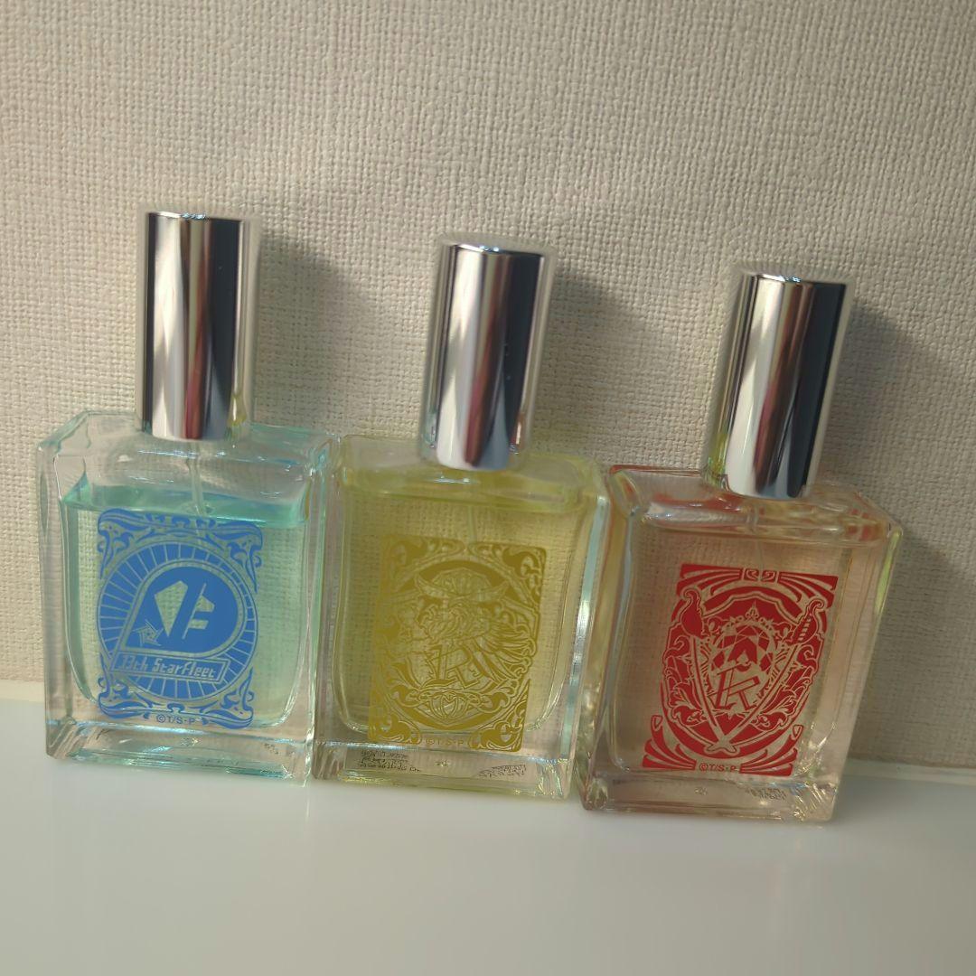 銀河英雄伝説　香水　ヤン　ラインハルト　キルヒアイス　3本セット