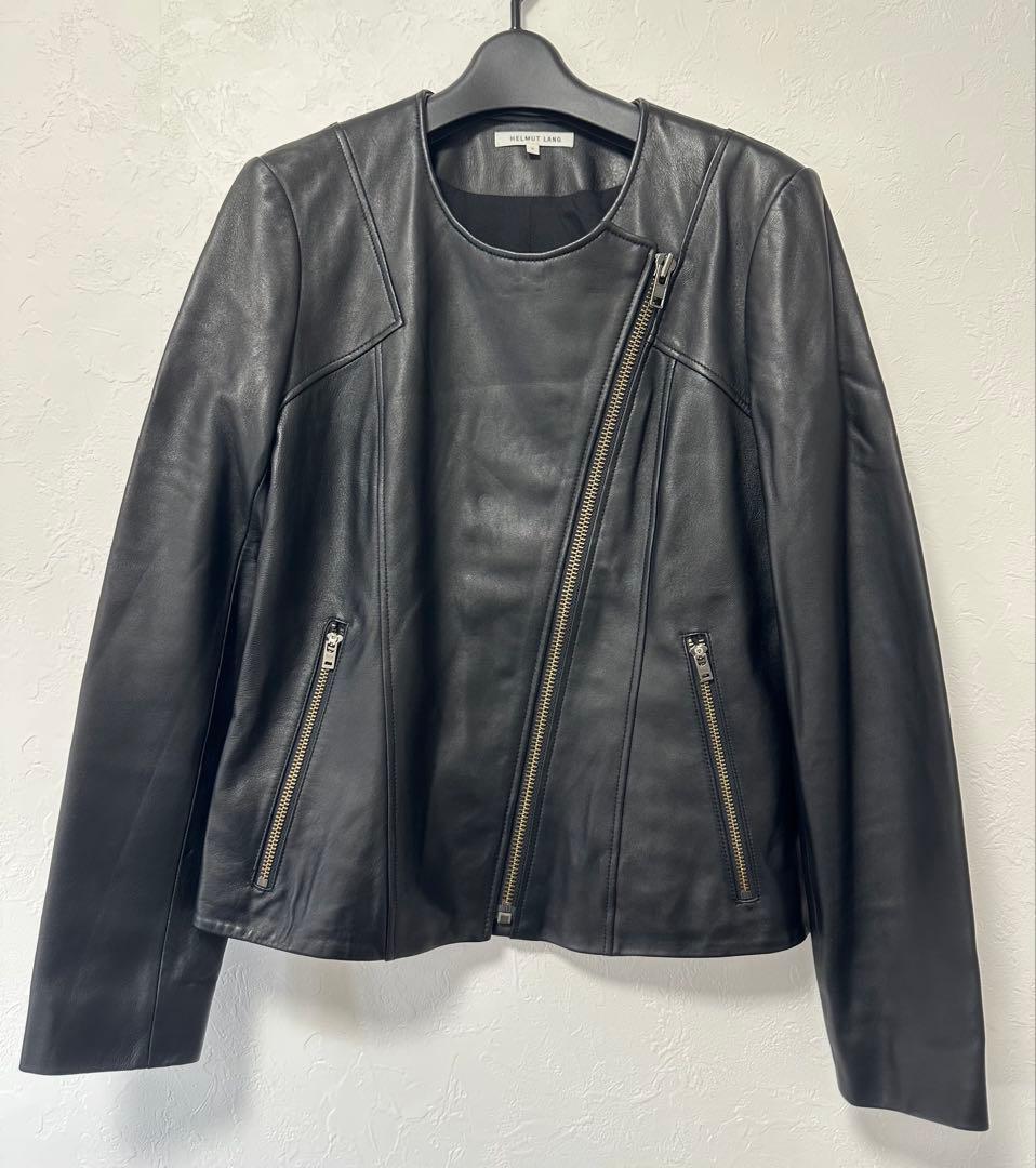 ヘルムートラング ラムレザーシングルライダース