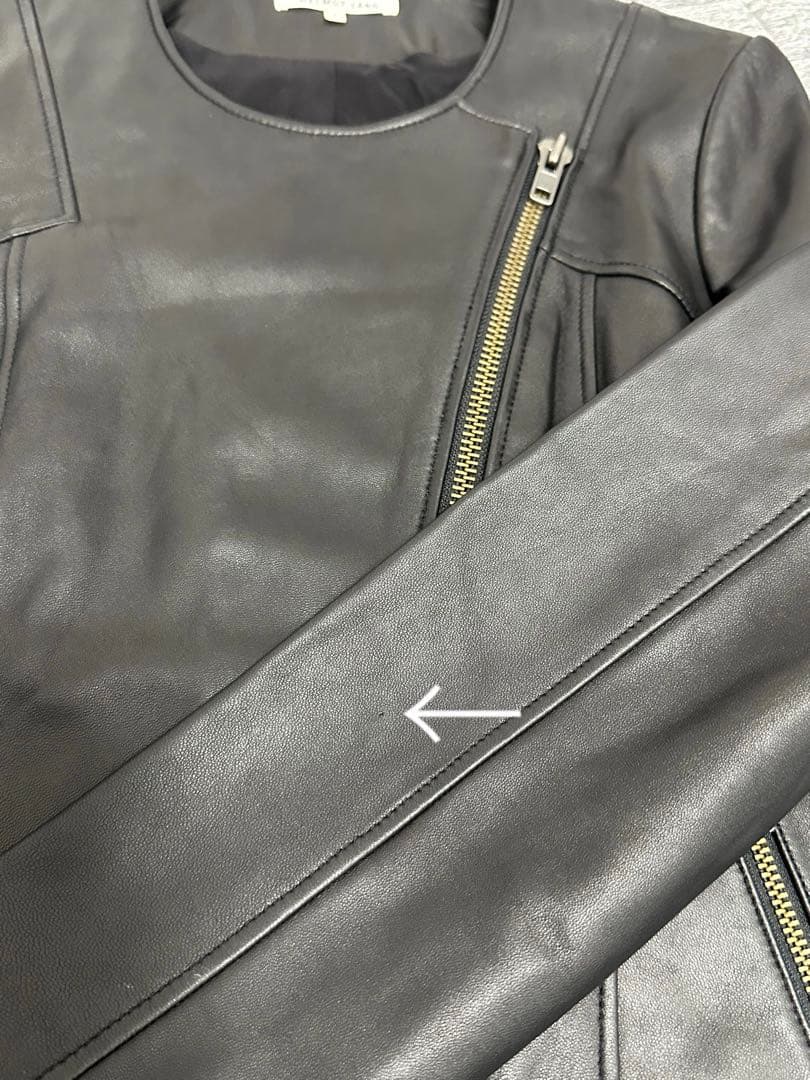 ヘルムートラング ラムレザーシングルライダース