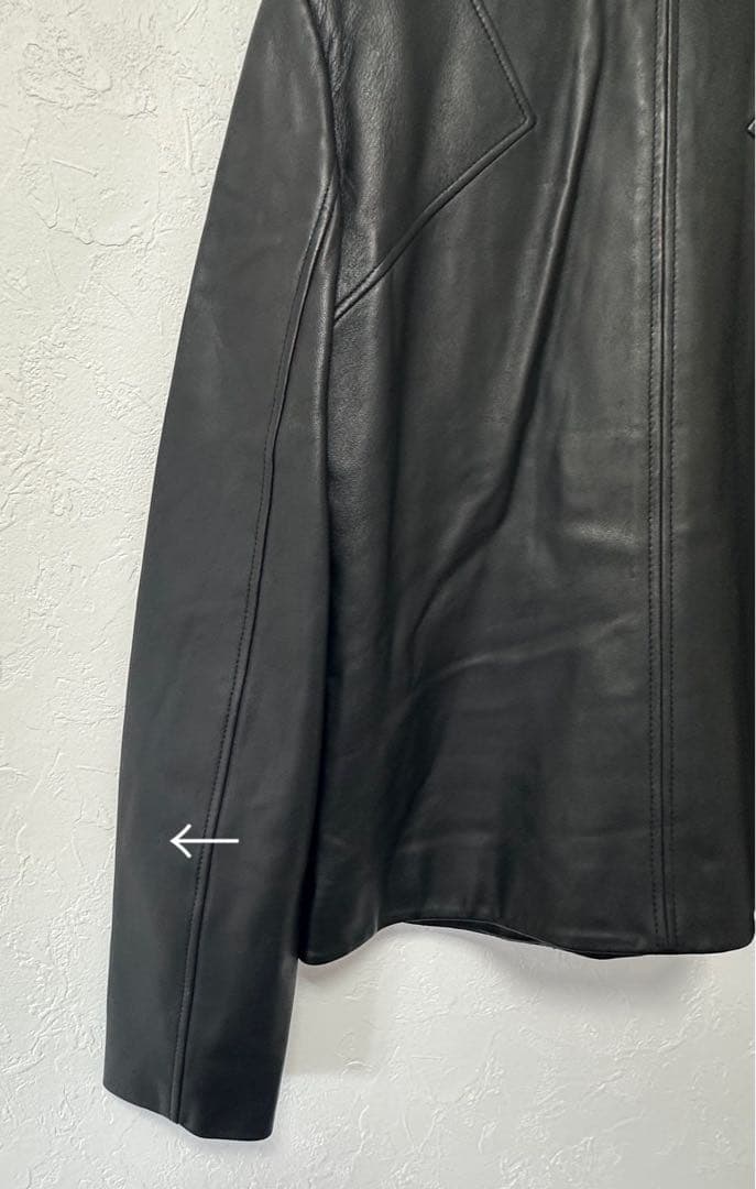 ヘルムートラング ラムレザーシングルライダース