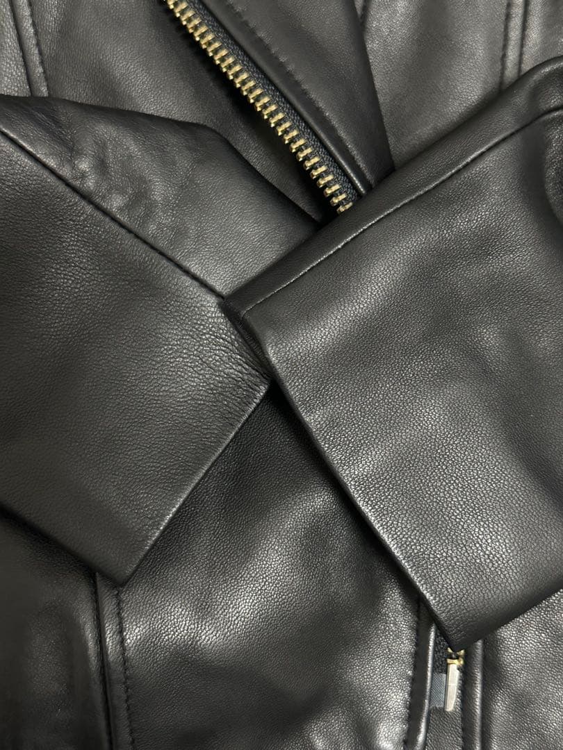 ヘルムートラング ラムレザーシングルライダース