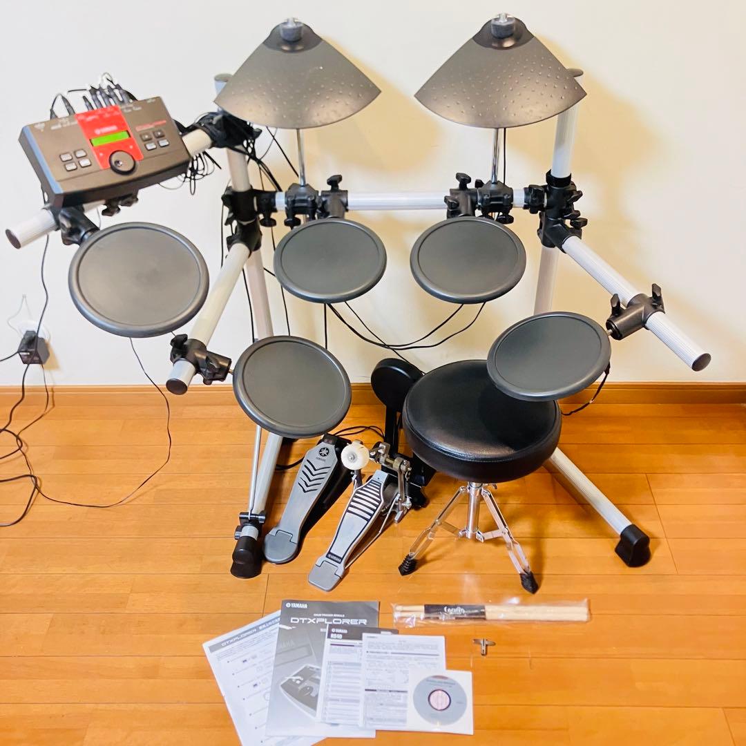 【美品・メンテ済み】YAMAHA 電子ドラム DTXPLORER 椅子付属