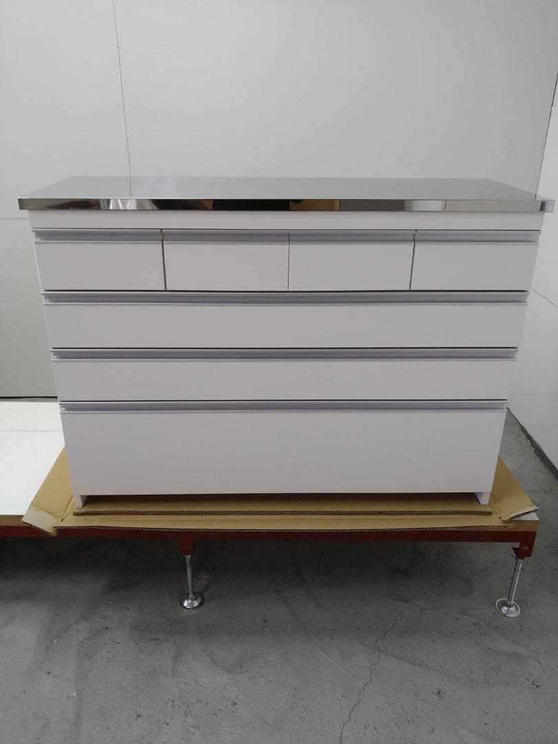 ◎61017 ステンレスカウンター幅120 KK-120　コンセント無し