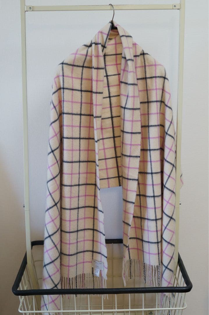 D*h様 ドゥロワー別注Johnstons of Elgin カシミヤ ストール