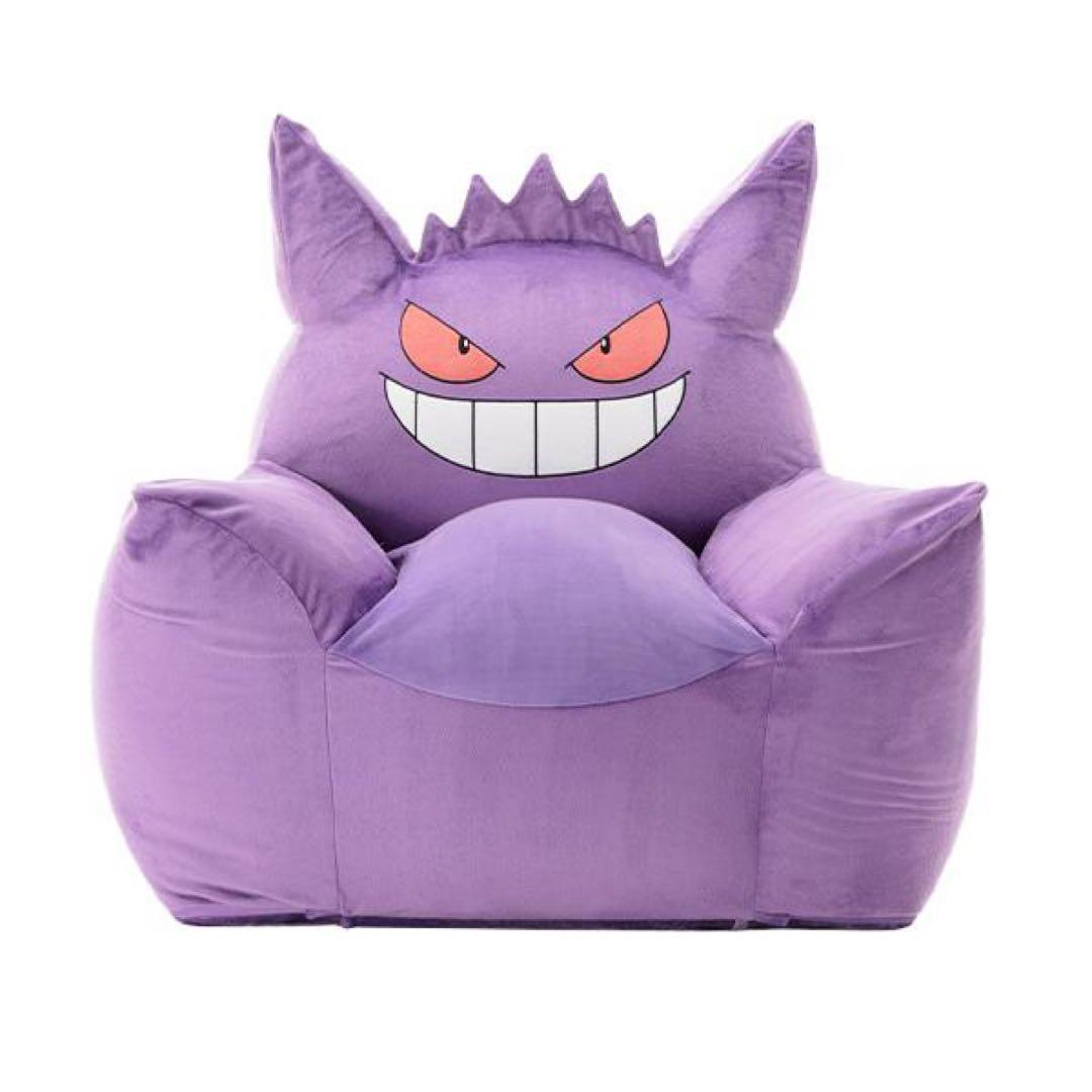 ゲンガー ポケモン ソファ ビーズソファ 一人掛け 日本製 pokemon
