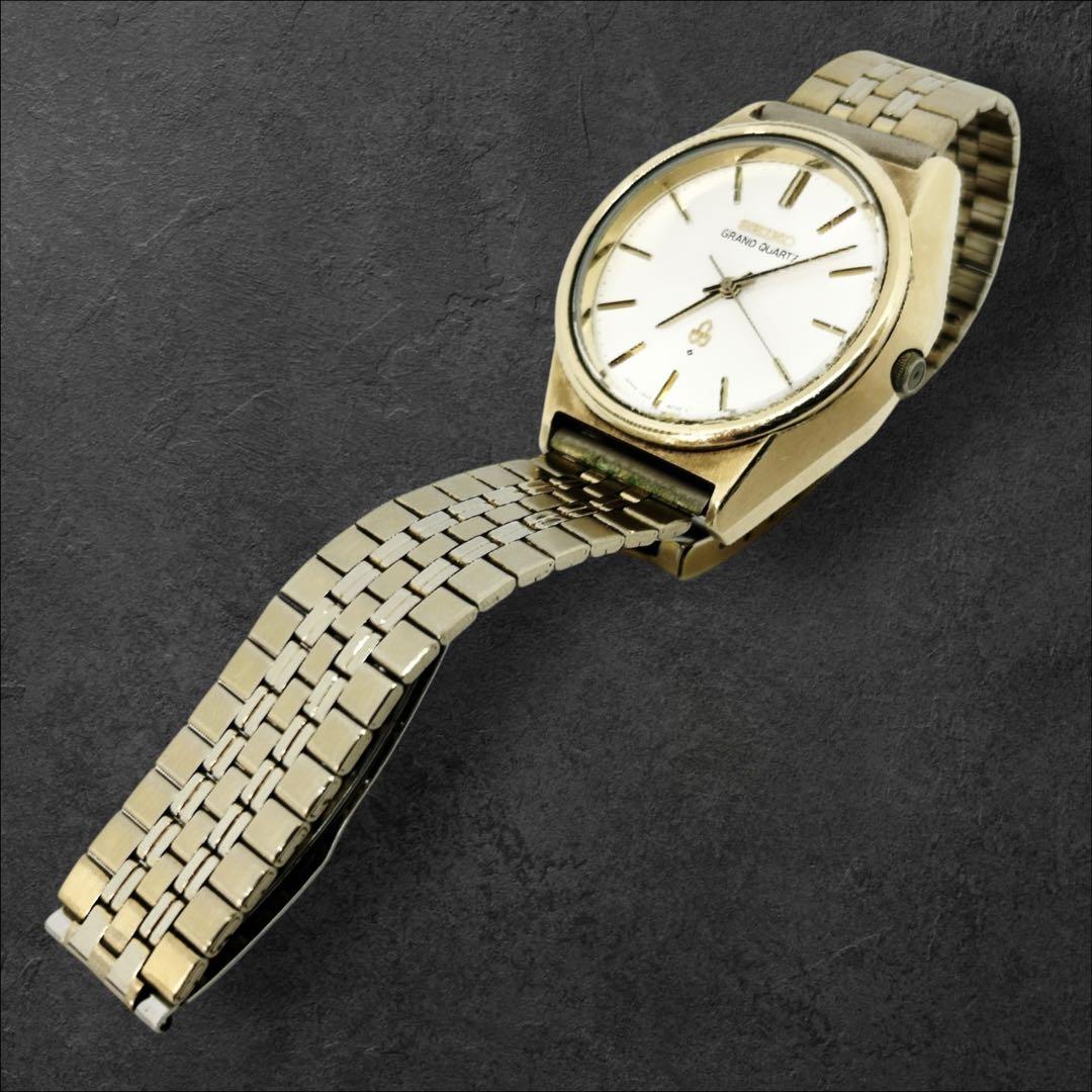 セイコー 腕時計 グランドクオーツ キャップゴールド ヴィンテージ SEIKO