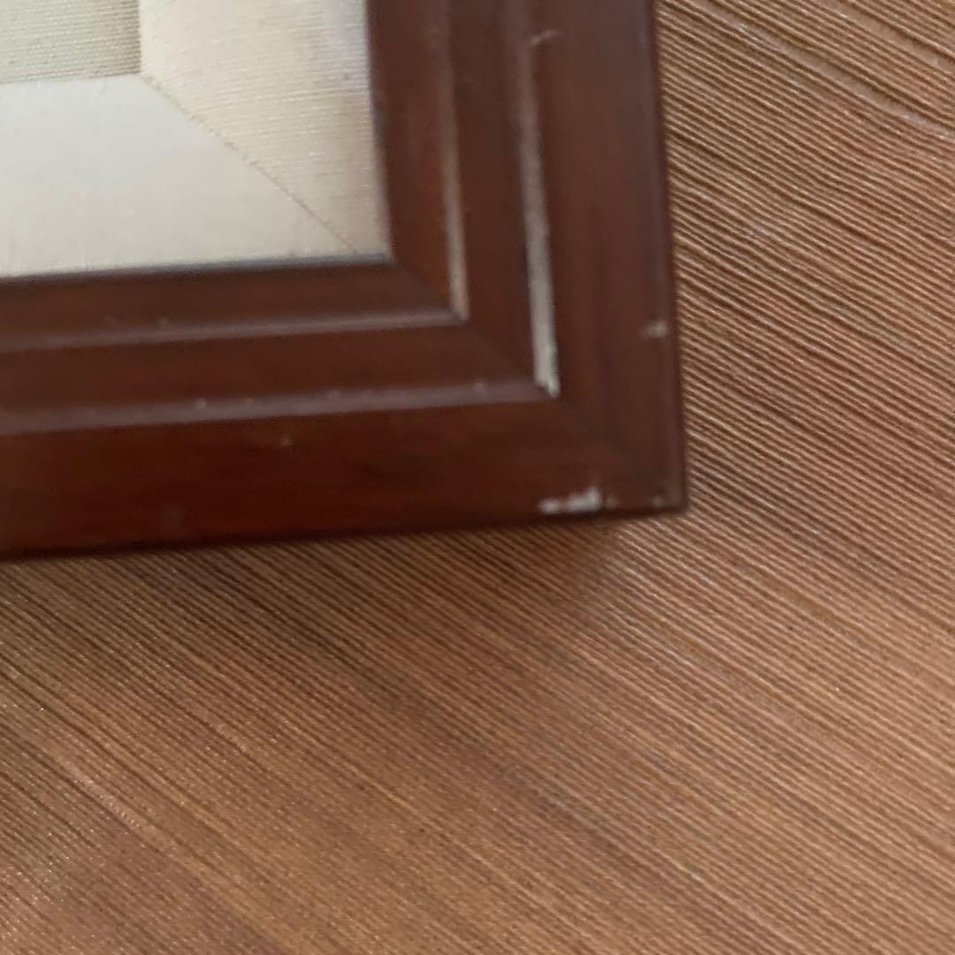 陶板　陶額　額縁　インテリア　美術品　幸兵衛窯　加藤直彦　黄釉　鹿文