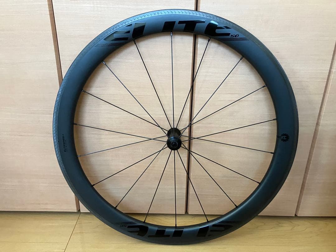 ELITEWHEELS EDGE カーボンホイール 前後セット50mm