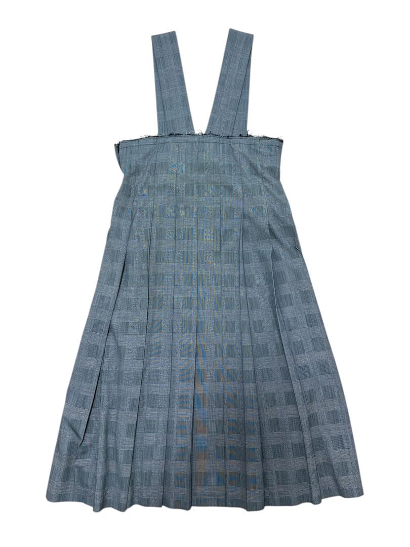 【COMMEdesGARCONS】コムコム グレンチェック柄ジャンスカ