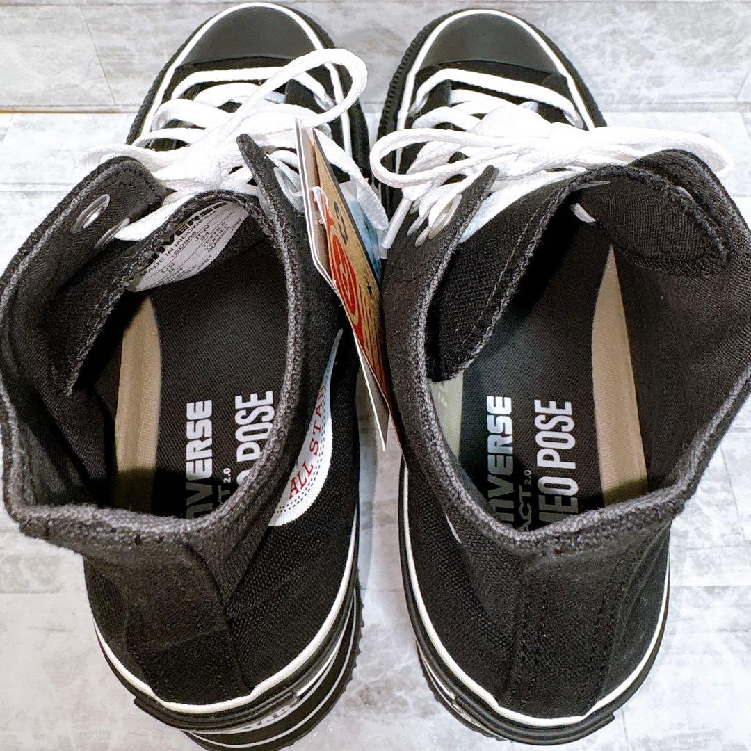 新品✨PAMEO POSE ×コンバース 厚底スニーカー オールスター 24cm