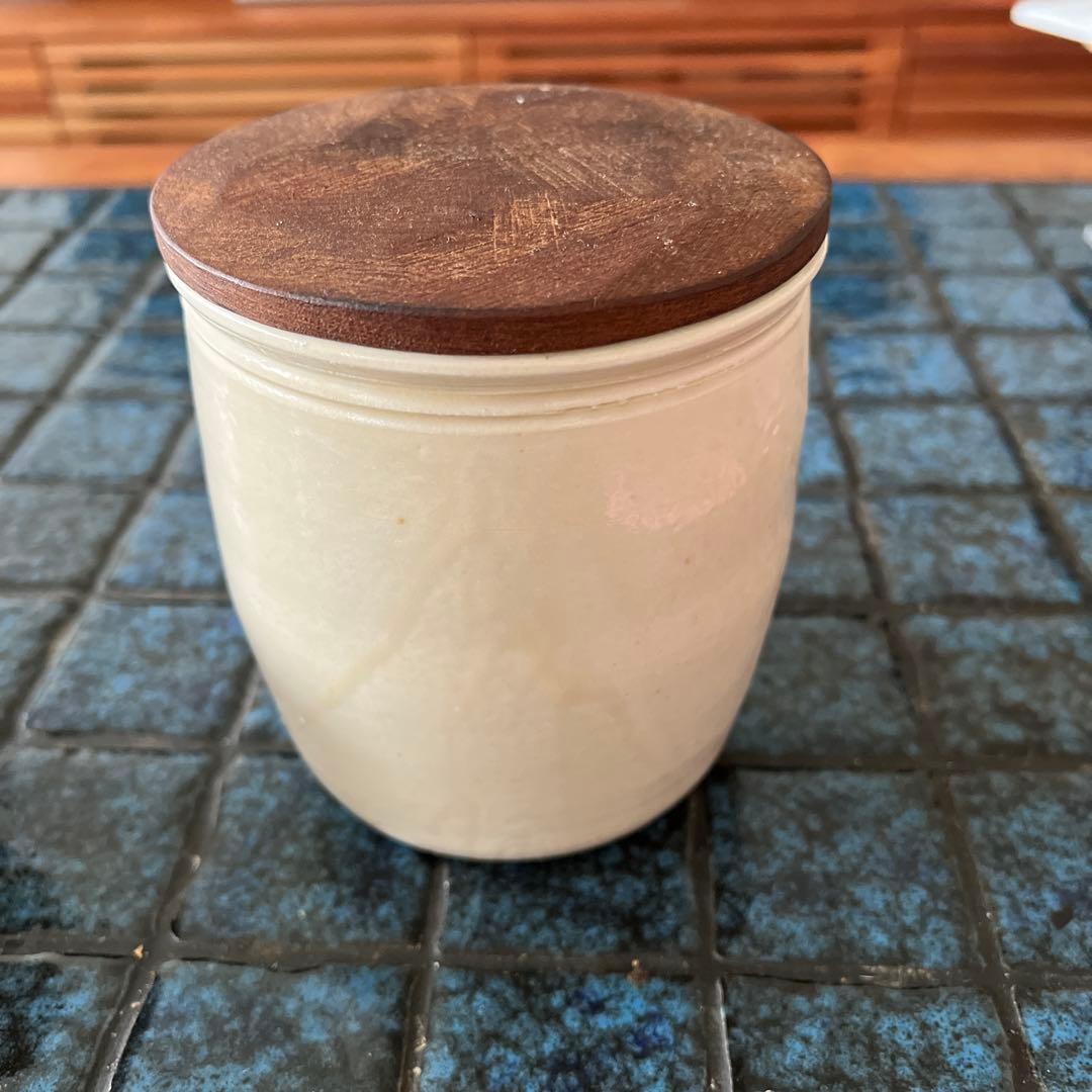 市川孝　木蓋付き保存容器