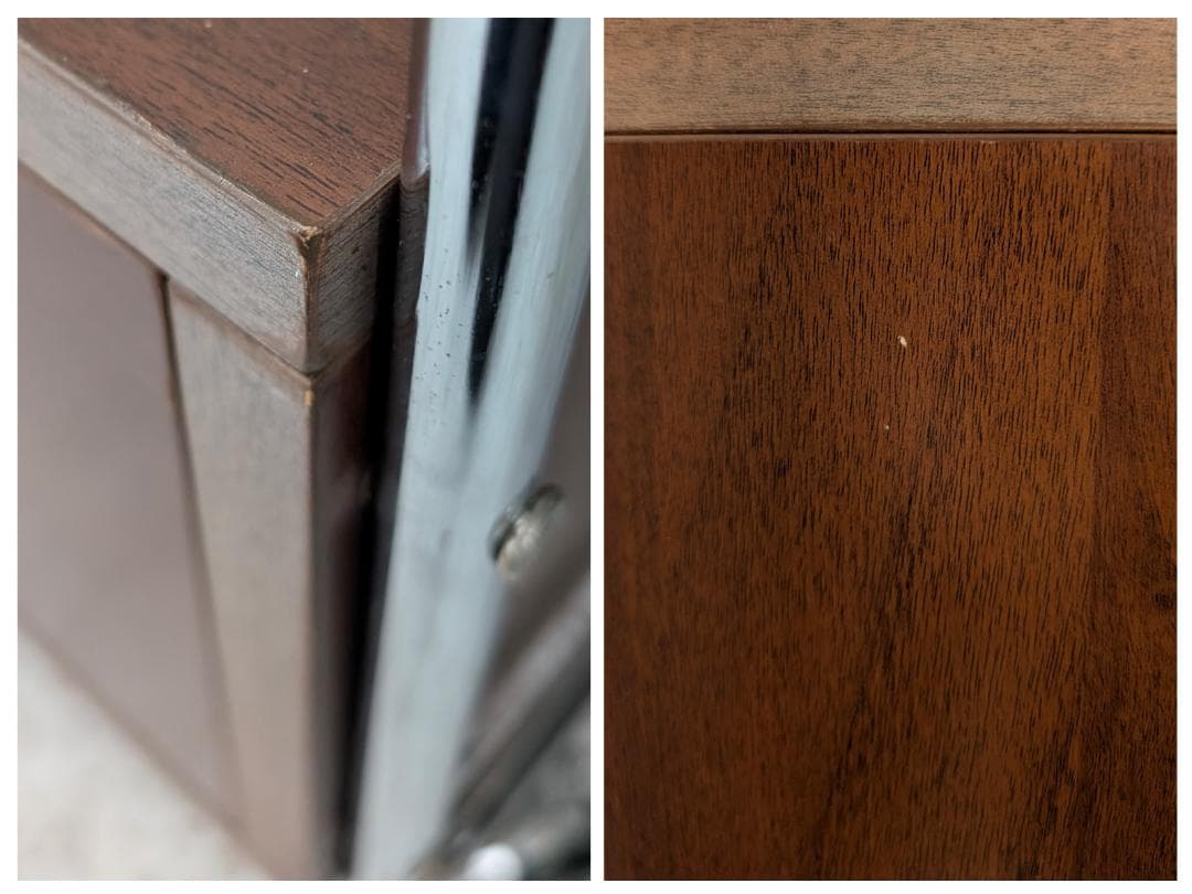 90s ビンテージ ガラストップ ワゴン キャスター ラック ミッドセンチュリー