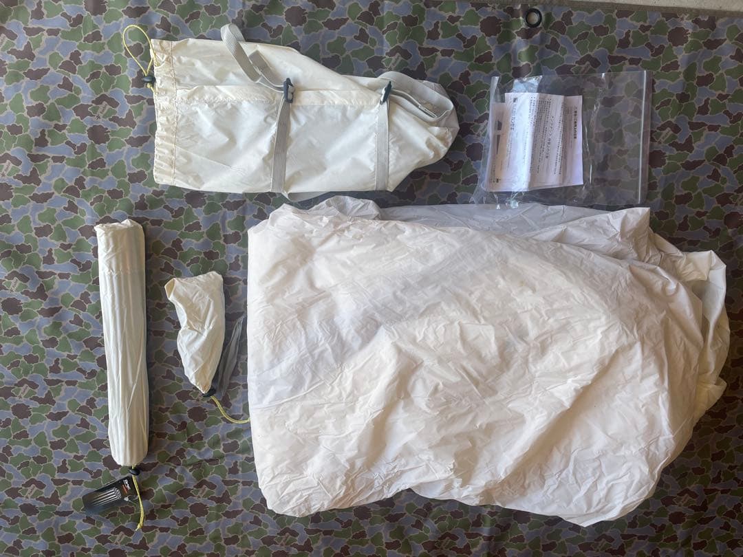 テンマク　おにぎりテント　DAC社製アルミポール　tent-Marl 難あり