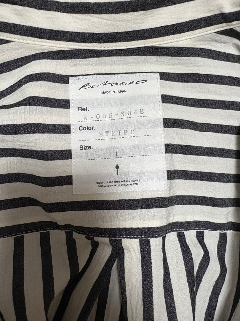 トップス BLACKBIRD/Regular Collar Shirt