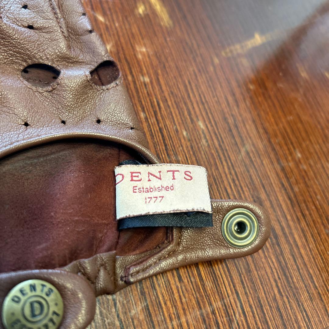 デンツ　ドライビンググローブ　指なし