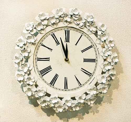 デイジー ウォールクロック コベントガーデン 時計 シャビー BM-51