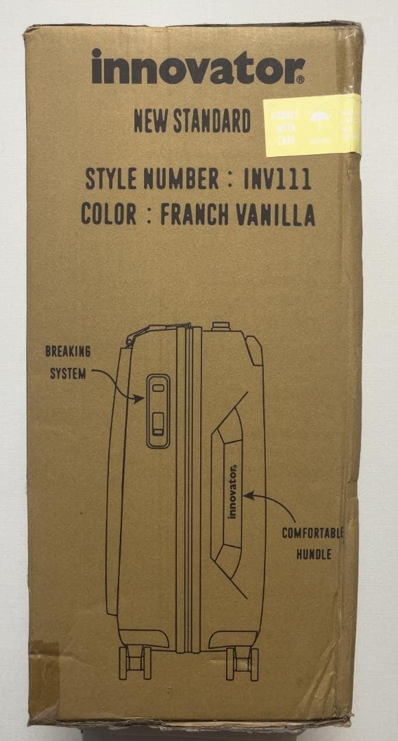 イノベーター スーツケース 機内持ち込み ワイドキャリー38L超静音 新品未開封