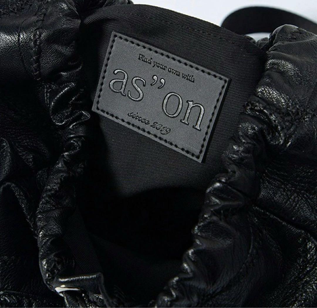 as\"on バックパック リュック ブラック