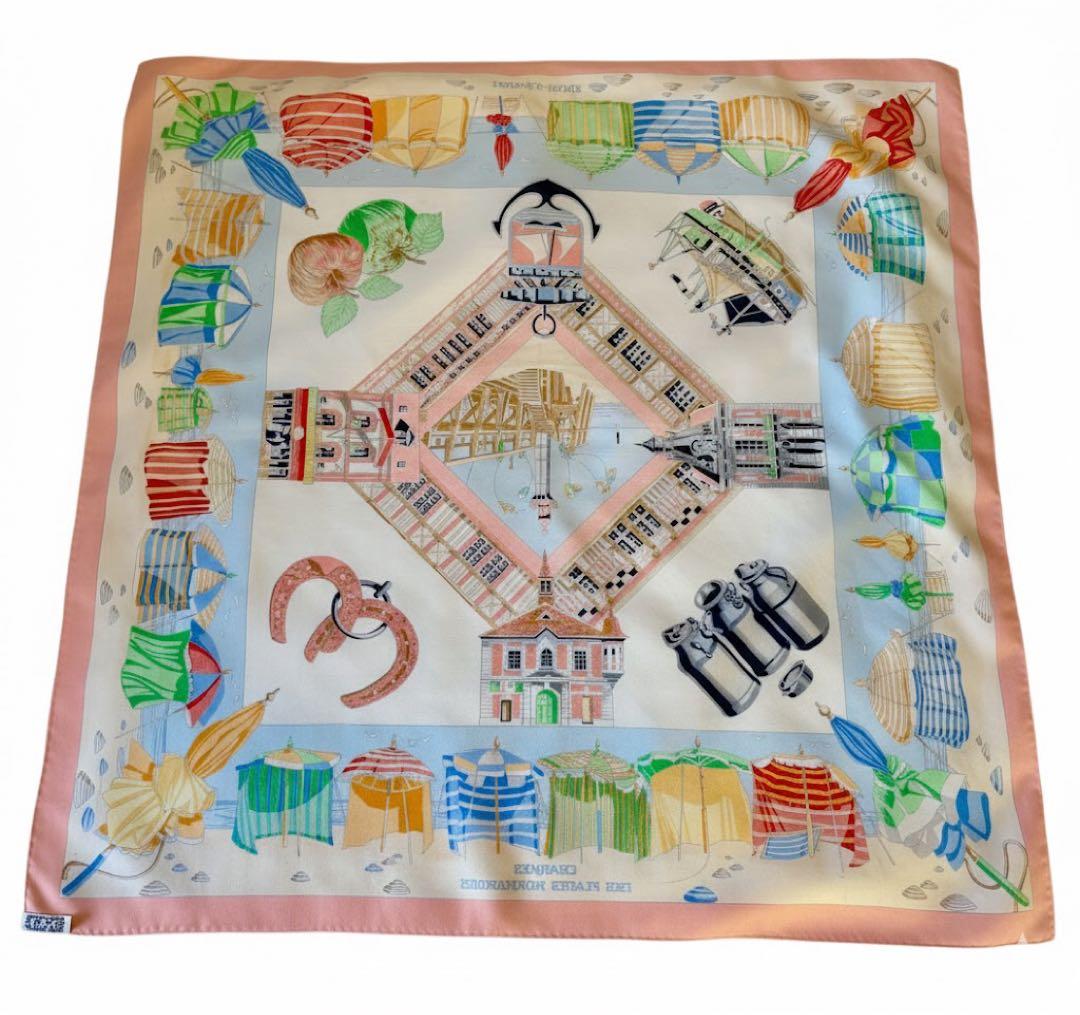 Hermès エルメス コットンスカーフ