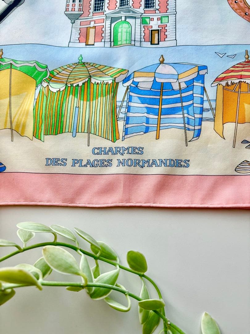 Hermès エルメス コットンスカーフ