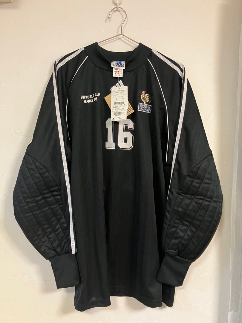 フランス代表ワールドカップ1998GKバルテズ選手ユニフォーム　マルセイユ