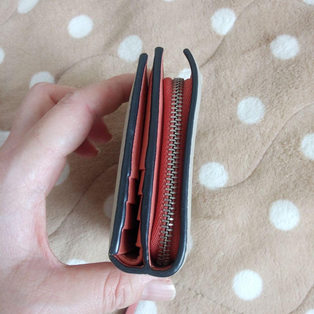 LOEWE 二つ折り財布 ベージュ/ブラウン