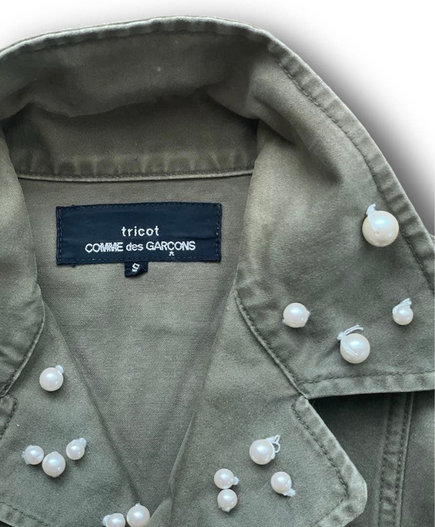 トリコ コムデギャルソン ミリタリージャケット レディース