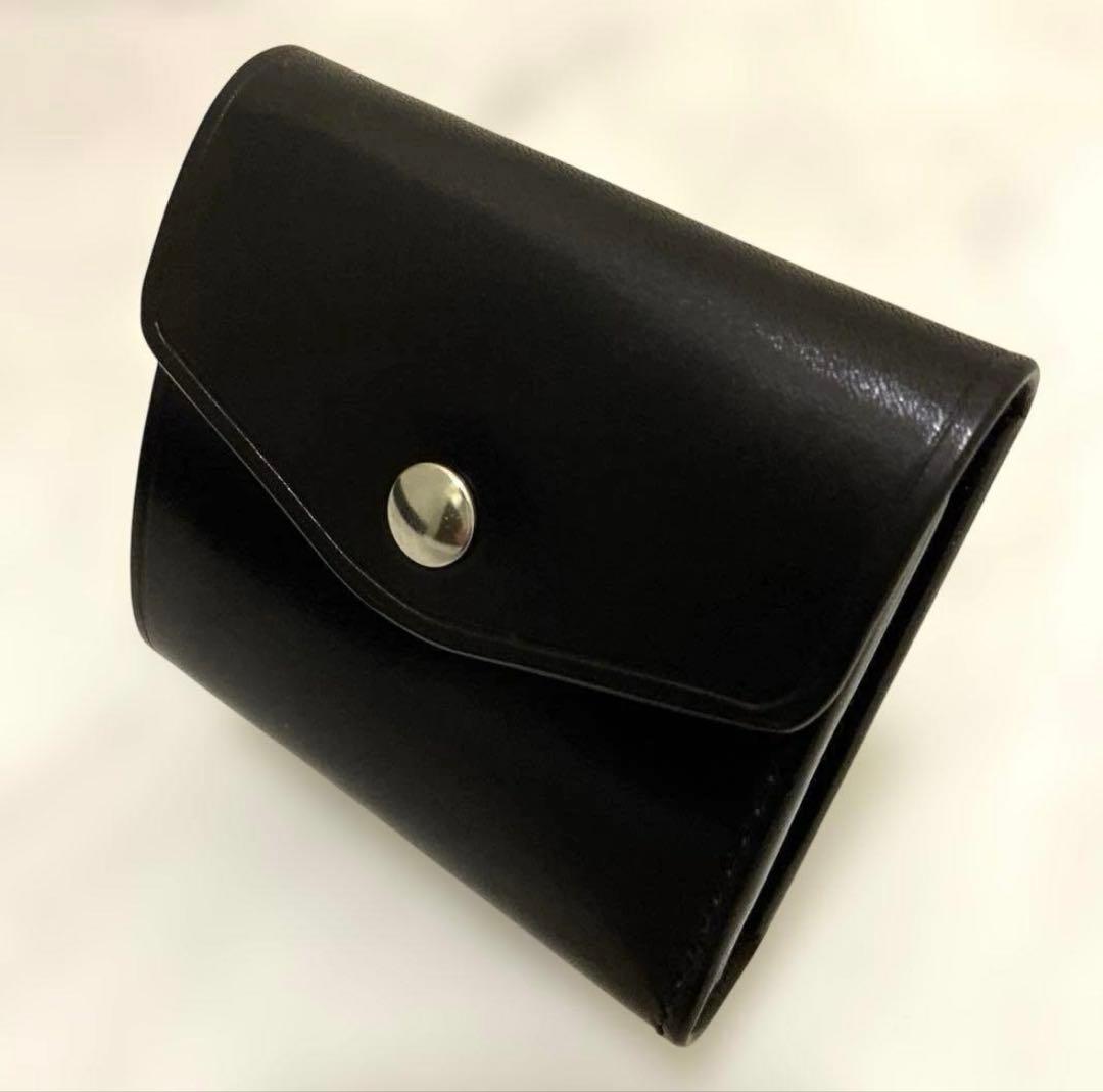 未使用トラッキンTRUCKIN'ENVELOPEWRAPWALLET本革折財布黒