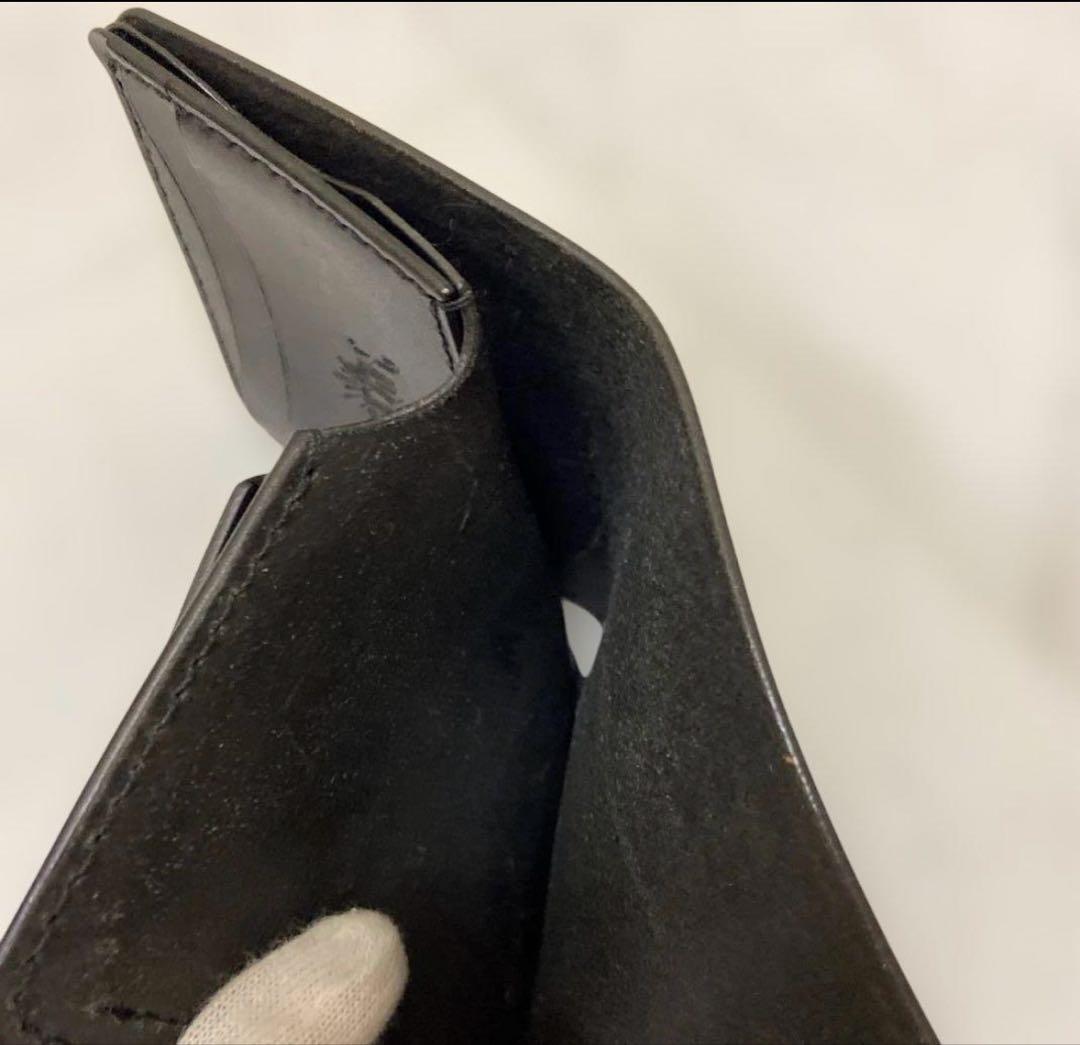 未使用トラッキンTRUCKIN'ENVELOPEWRAPWALLET本革折財布黒