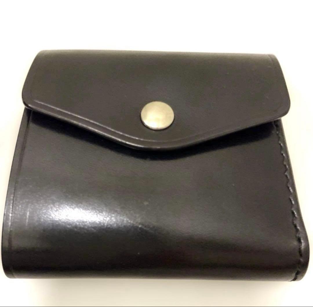 未使用トラッキンTRUCKIN'ENVELOPEWRAPWALLET本革折財布黒