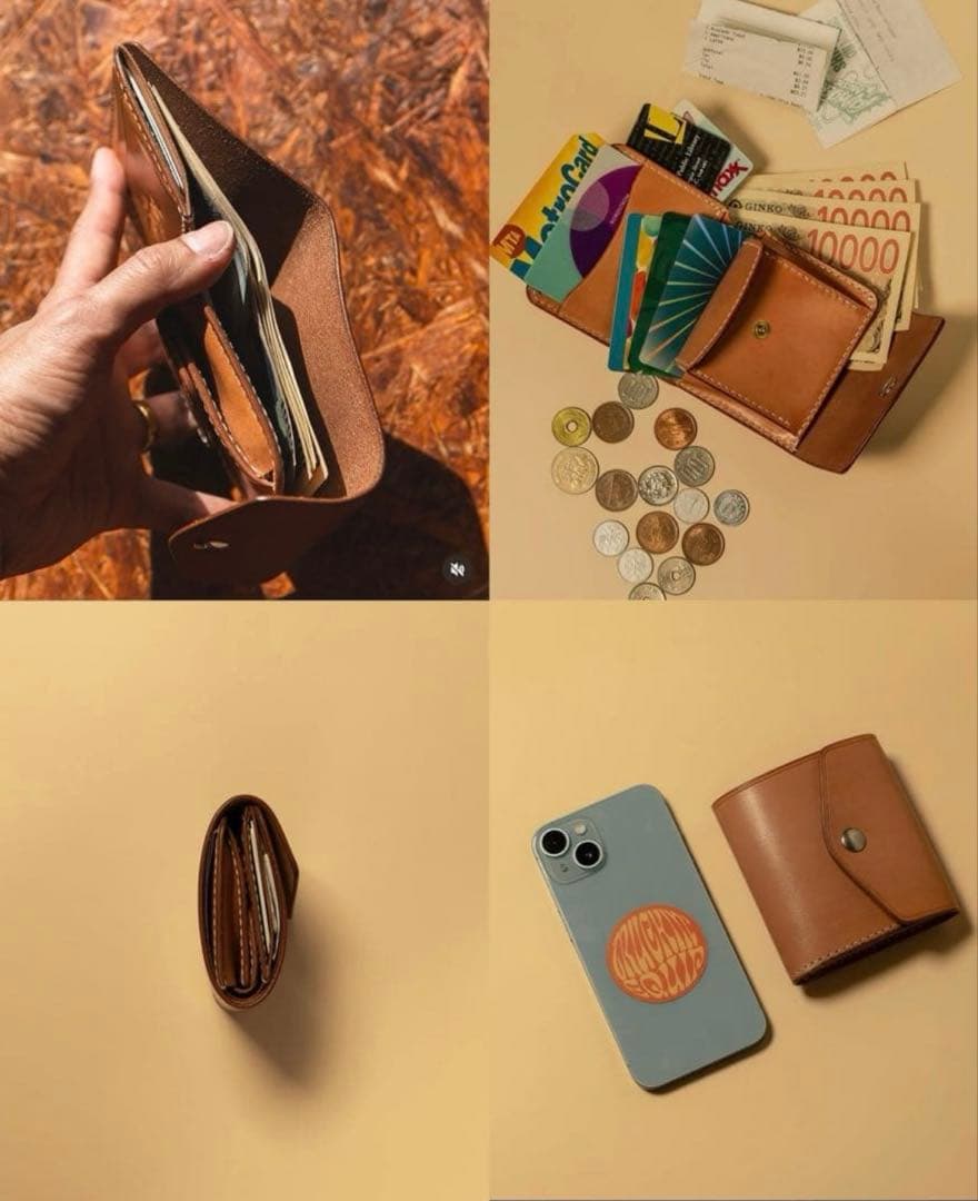 未使用トラッキンTRUCKIN'ENVELOPEWRAPWALLET本革折財布黒