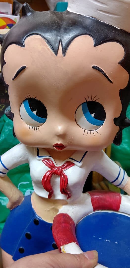 【稀少 Betty boop】　特大フィギュア