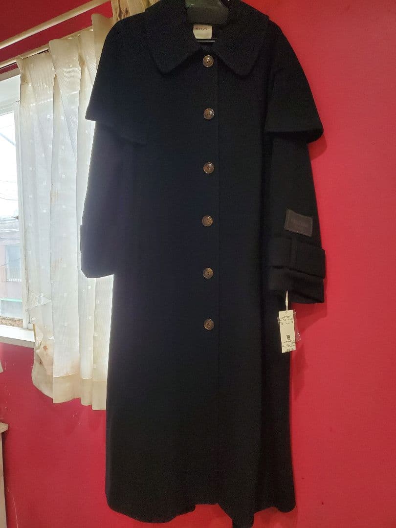 レディアゼル　新品未使用値札つき　ブラック ロングコート Sサイズ