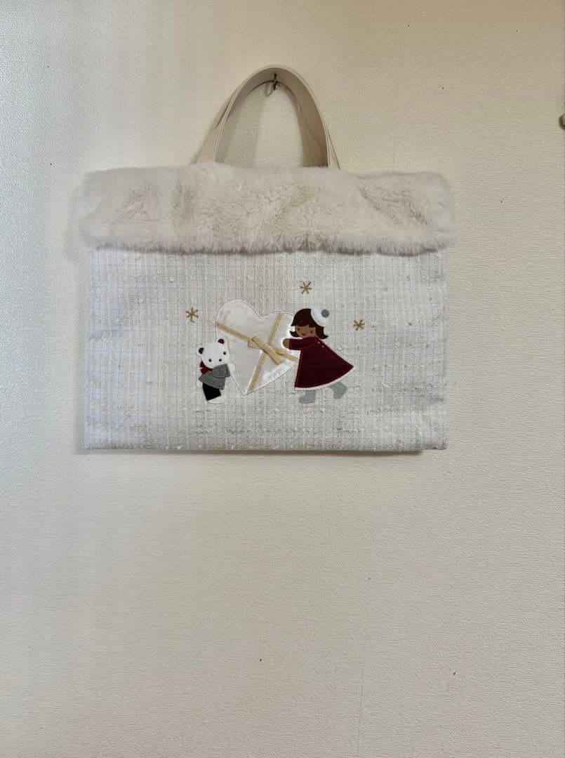 うめちゃん ファミリア　familiar クリスマス トートバッグ