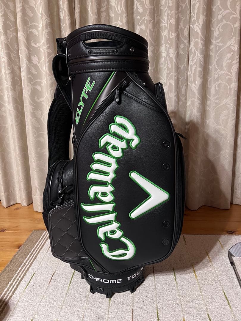 キャロウェイ　エリート　キャディバッグ　　1ラウンド使用 ツアーモデル　9.5